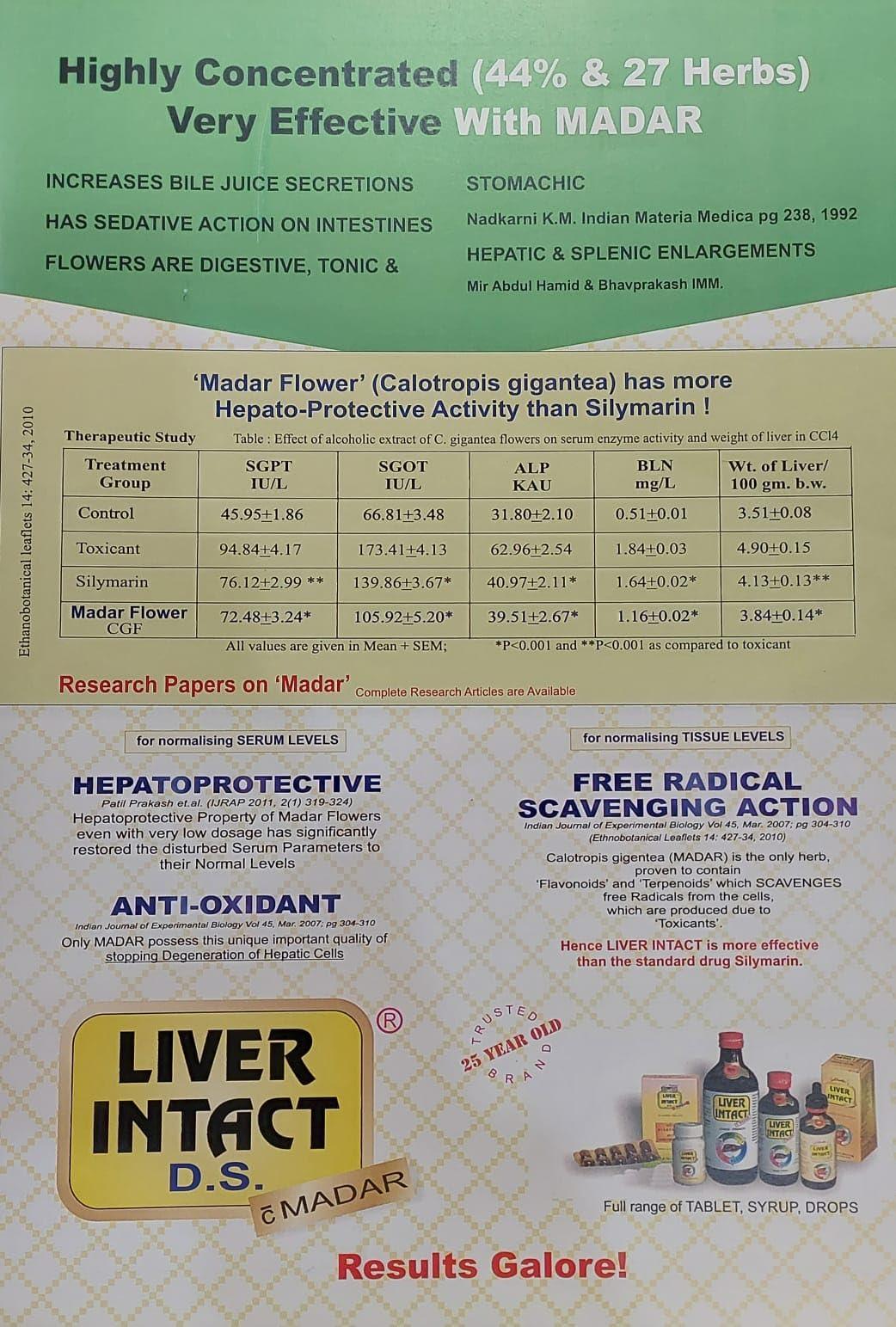 GOLD WATER Liver Intact Syrup (Natural Liver Herbal Tonic) 200ml