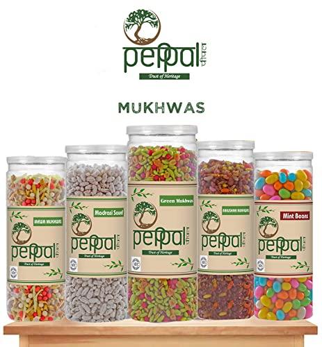 Peppal Peppal Imli candy (Tamarind & Jaggery Candy) 720 Grams - 6 Bottles of Khatti, Methi Imli, Chulbuli Imli Tamarind Twist Candy, Tamarind Candy | Mukhwas Bottle