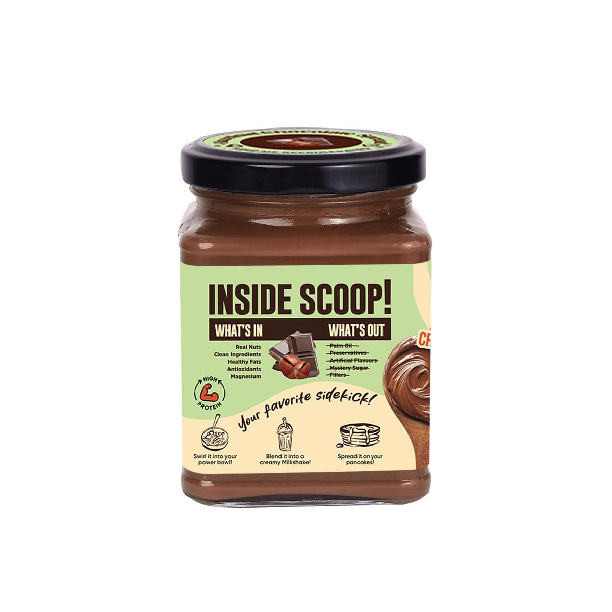 Meve Jars Meve Jars - Hazelnut Chocolate Spread | 230g | Vegan | No Preservatives | Gluten Free | High in Protein (Creamy)