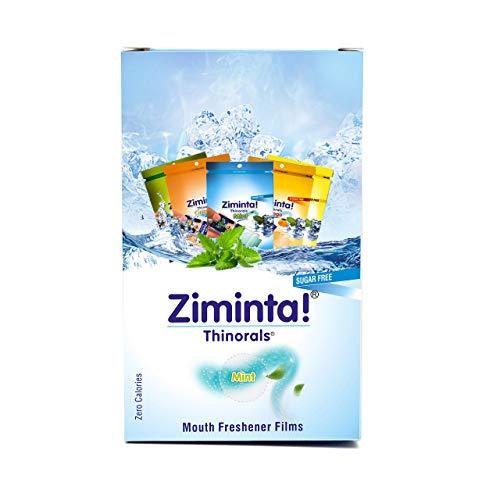 Ziminta Ziminta Sugar Free Mouth Freshener Easily Soluble Digestive Dispensable Strip (30 Strips, Mint Flavour) - Pack of 10