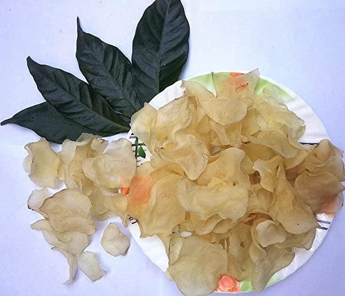 Gattani Natural's Gattani Natural's Potata Chips | Raw Aloo Farali Potato Chips | Aloo Wayfers Raw Dry Potato Fryums | Ready to Fry Potato Chips for Snacks and Farahal | Homemade Dry Kacchi Potato Chips (800 Gm)