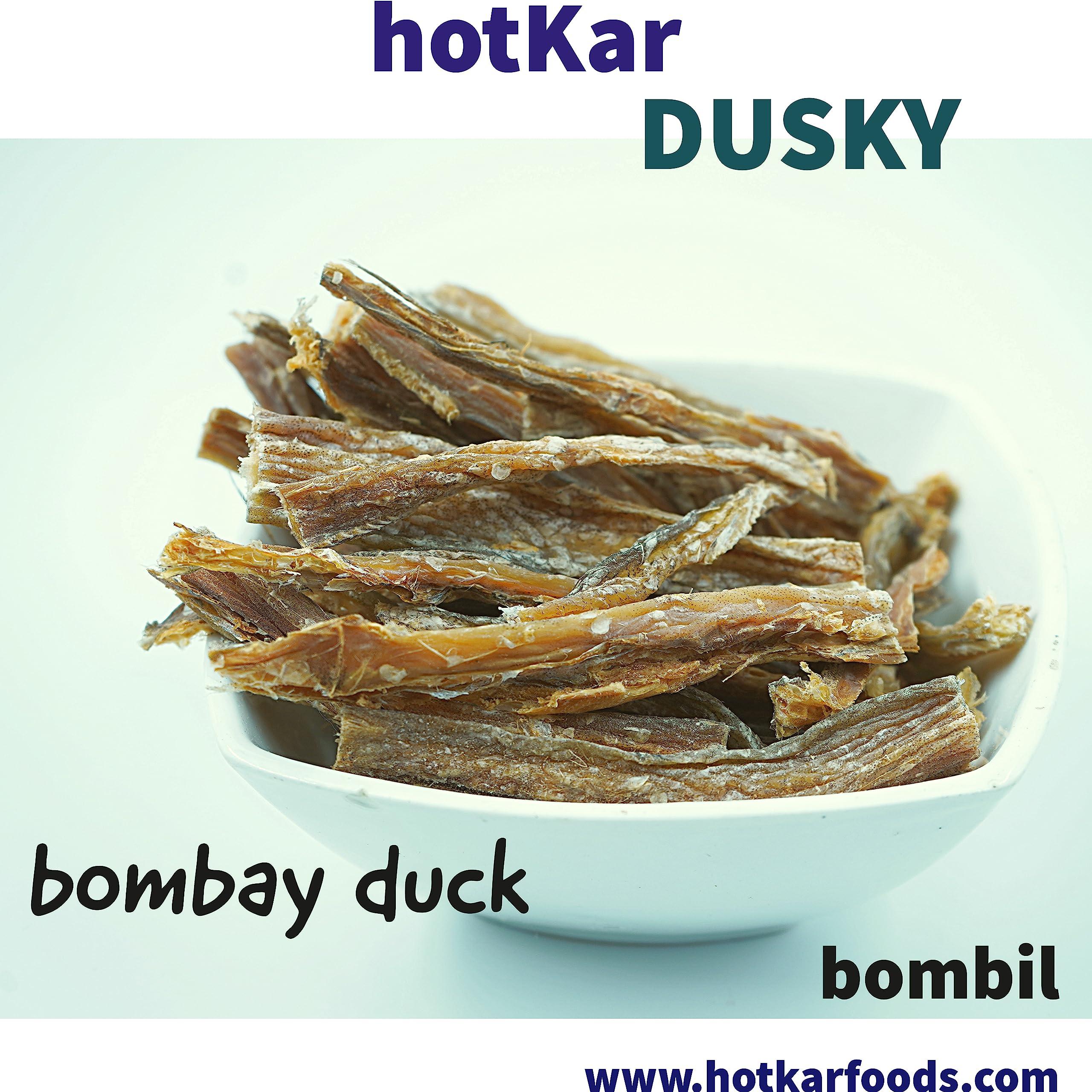 hotkar Bombay Duck | BOMBIL | loitta | boomla | Dry and Salted | Sundried | 100% Natural Product | Clean and dust Free | Chopped