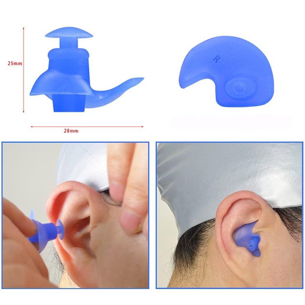 Dorakitten Dorakitten Swimming Earplugs Waterproof Protective Earplugs Silicone Earplugs Swimming Earplugs Women Mens Silicone Earplugs