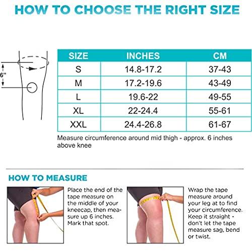 GREETURE GREETURE Off Loader Knee Brace/Knee Support/Metal hinged Knee Brace for knee pain (Black) (For Single Leg, Large)