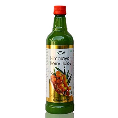 Keva Keva Himalayan Berry Sea Buckthorn Juice - 750ml | Himalayan Berries| Rich Omega 3,6,9,7 | Vitamin C Rich