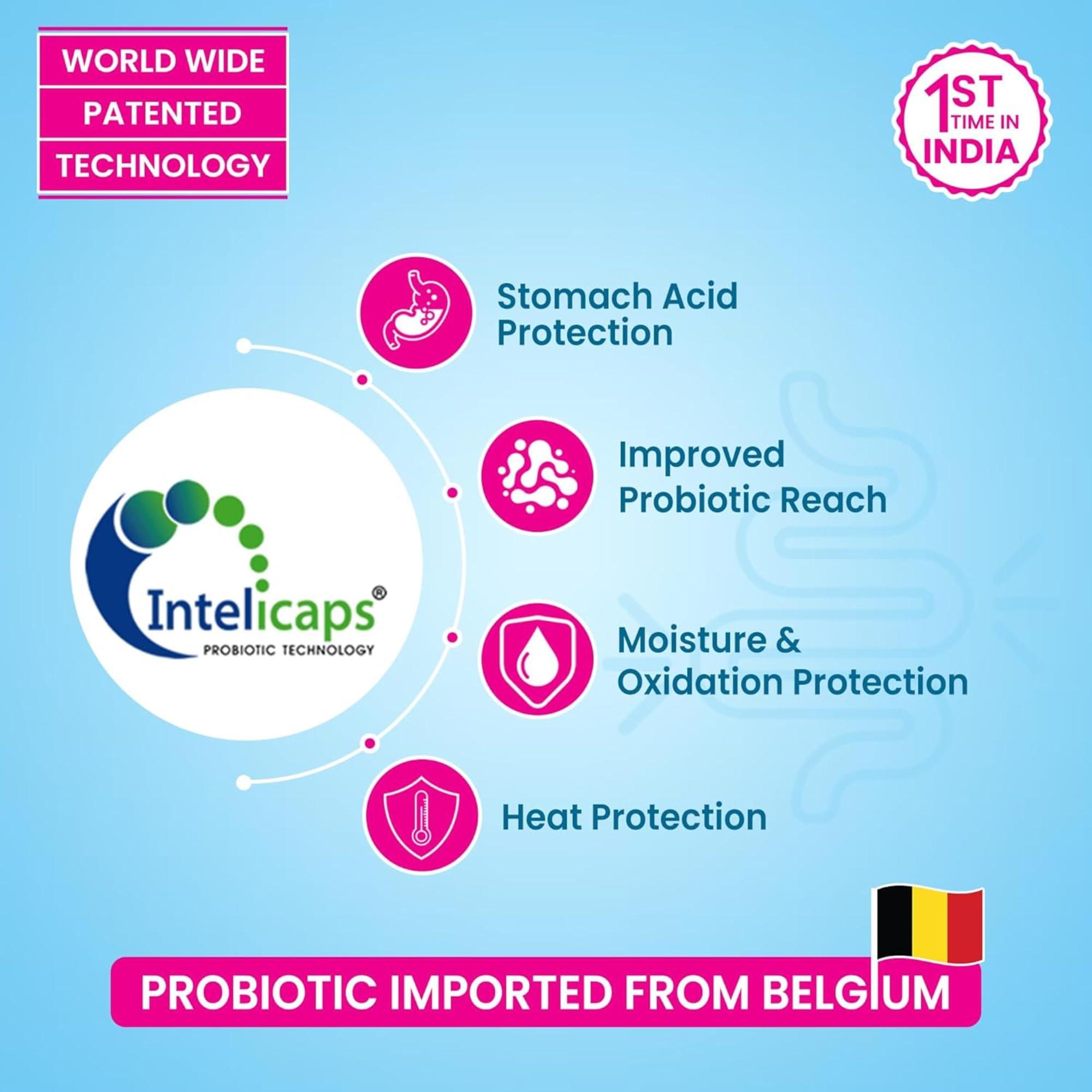 Dr. Morepen Morepen INTEBACT PROBIOTIC DROPS 10BN CFU|Supplement for Gut Health - 10 ml pack of 2