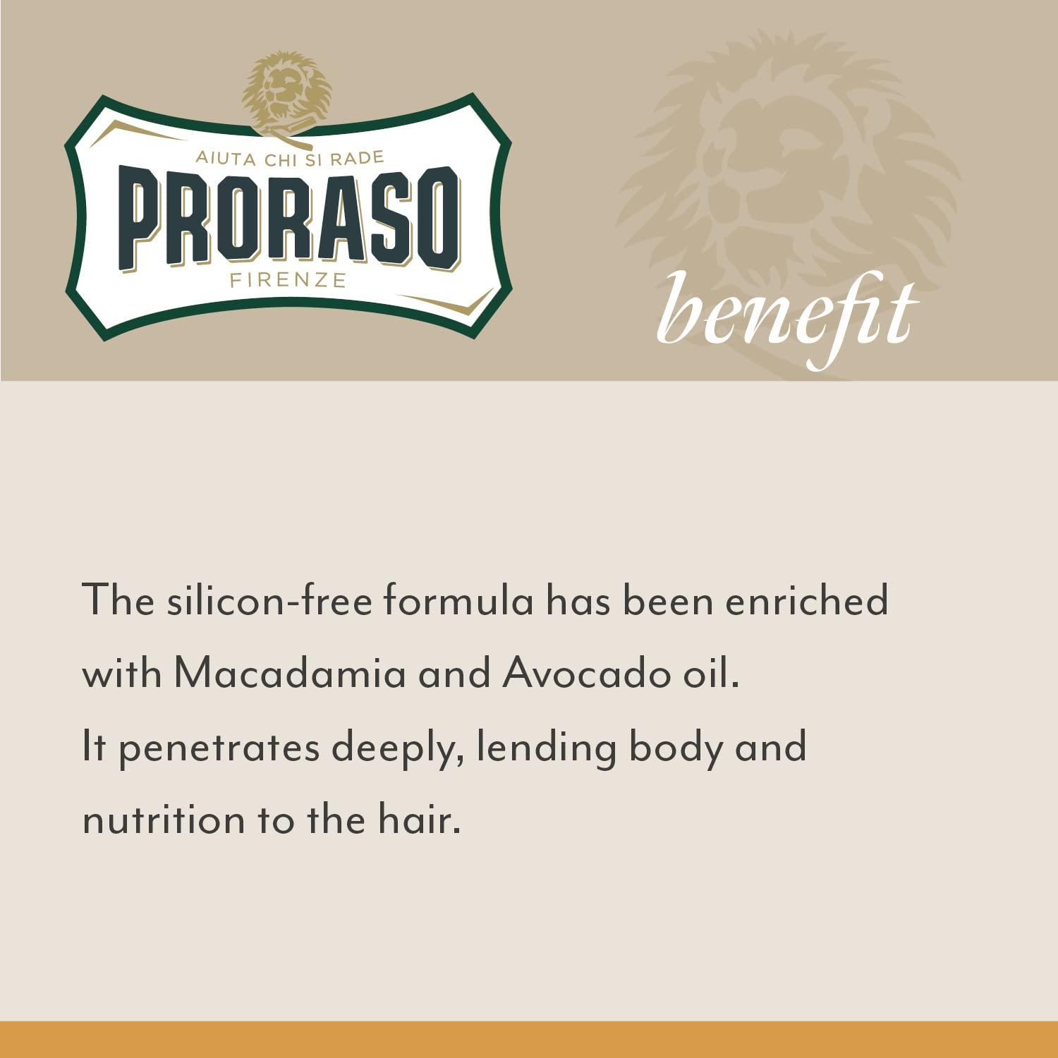 Proraso Proraso Beard Oil, Smooth and Protect, 1.0 fl oz (30 ml)