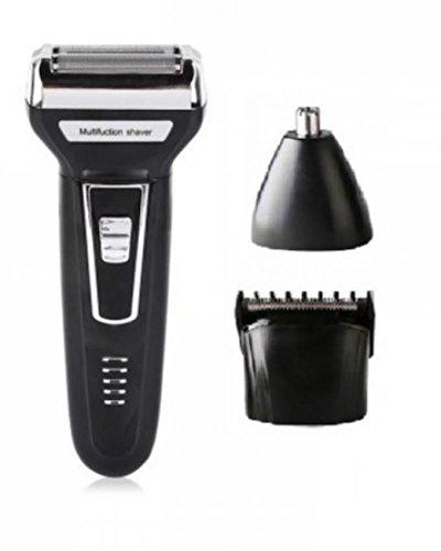 Gemei Gemei Gm-573 3 In 1 Professional Hair Shaver & Nose Trimmer Set Of Grooming (Multicolor)