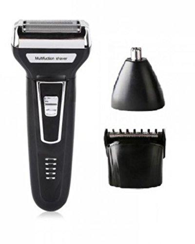 Gemei Gm-573 3 In 1 Professional Hair Shaver & Nose Trimmer Set Of Grooming (Multicolor) image-2