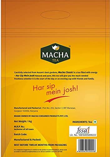 Macha Tea Macha Classic Tea - 1 kg | Classic tea - Pack of 1