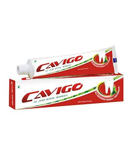 CAVIGO CAVIGO Rcm All Rounder Organic Herbal Toothpaste, Relieves,Cold Relief,Gum Swelling,Freshness,Plaque,Gingivitis,Antiseptic - 100G (Pack Of 1)