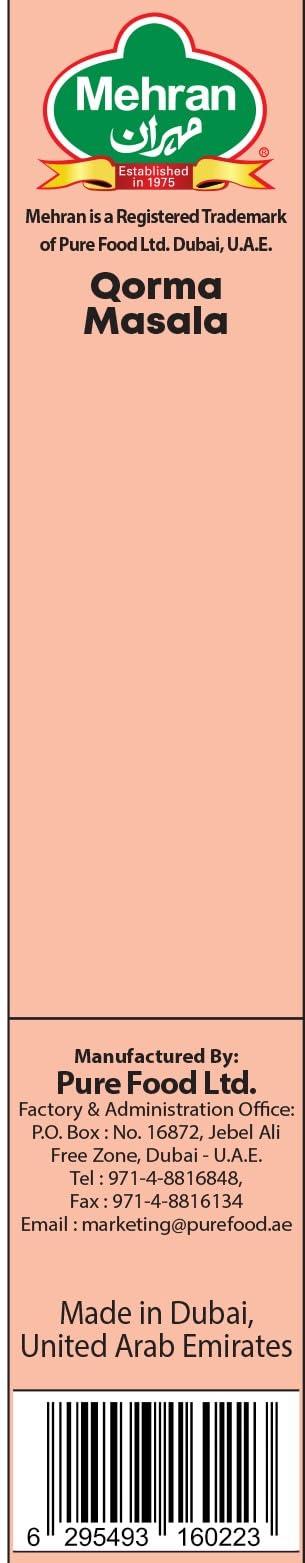 Mehran Mehran Qorma Masala , 50 GMS (Pack of 4 )