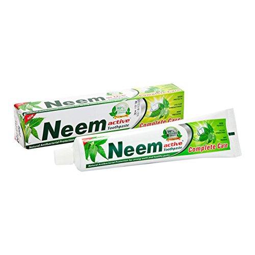 NEEM Neem Active Herbal Toothpaste with Pure Extract of Neem Herb 2 Pack (2 x 200 g)