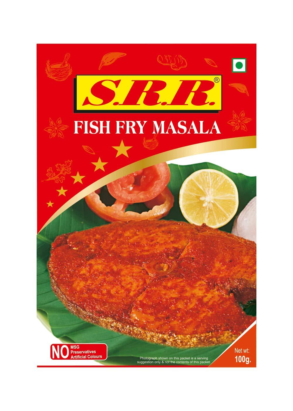 S.R.R SRR Masala Fish Fry Masala 500 Grams