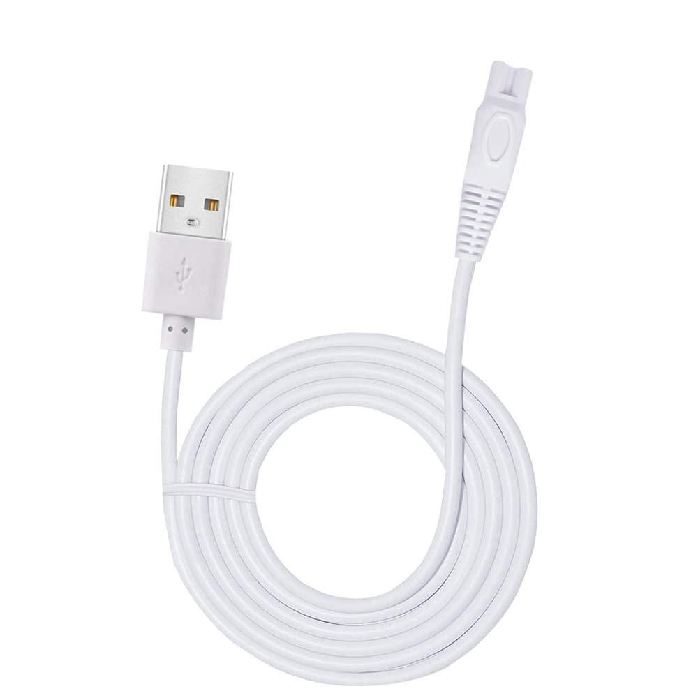 INVODA Shaver for Women USB Charging Cable for Finishing Touch Flawless Body Rechargeable Ladies Shaver and Trimmer Replacement Charger