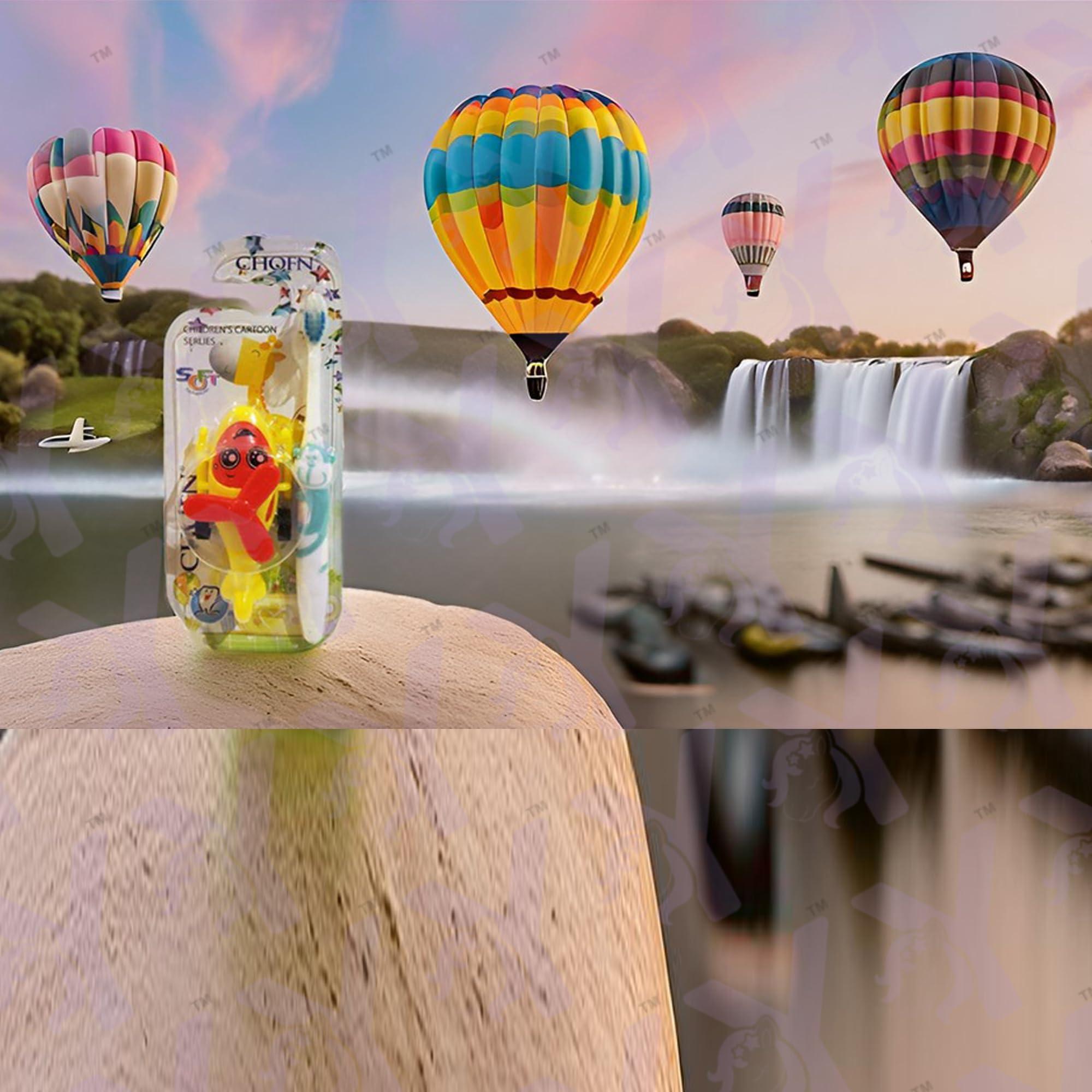 YMX4125 Yunicorn Max Ultra Soft Airplane Toothbrush for Kids (Random Colour) (2)