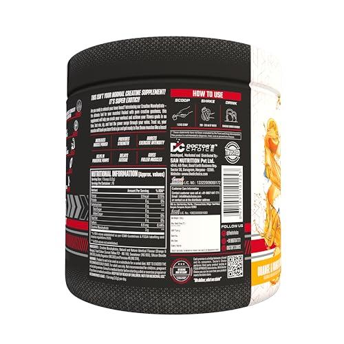 DC DOCTORS CHOICE DC DOCTORS CHOICE Creatine 83 Serving 250 gms (Orange mango Candy)