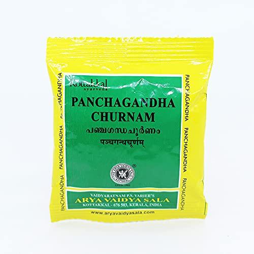 Golden Oldie Herbs Panchagandha Churnam - 10GM, (Pack Of 5), Of Arya Vaidya Sala Kottakkal