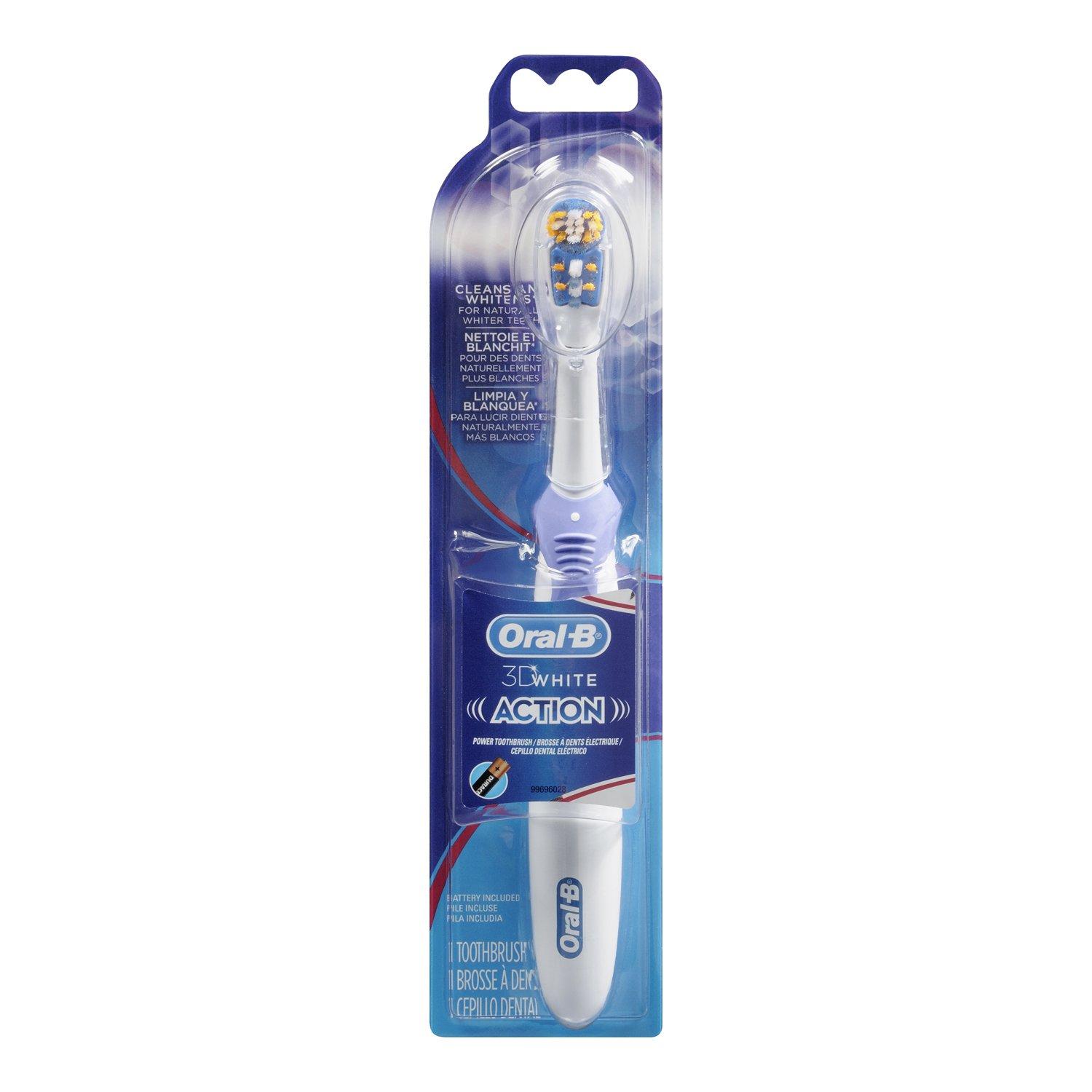 Oral-B Oral-B 3D White Action Battery Power Electric Toothbrush