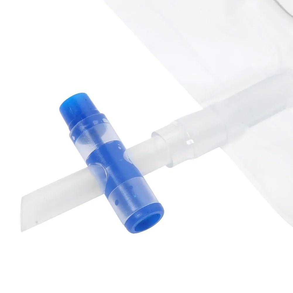 Generic Silicone Urinal Collector with 2 Catheter Bags, for Man Reusable Portable Male Comfort Fit Advantage Urinal System