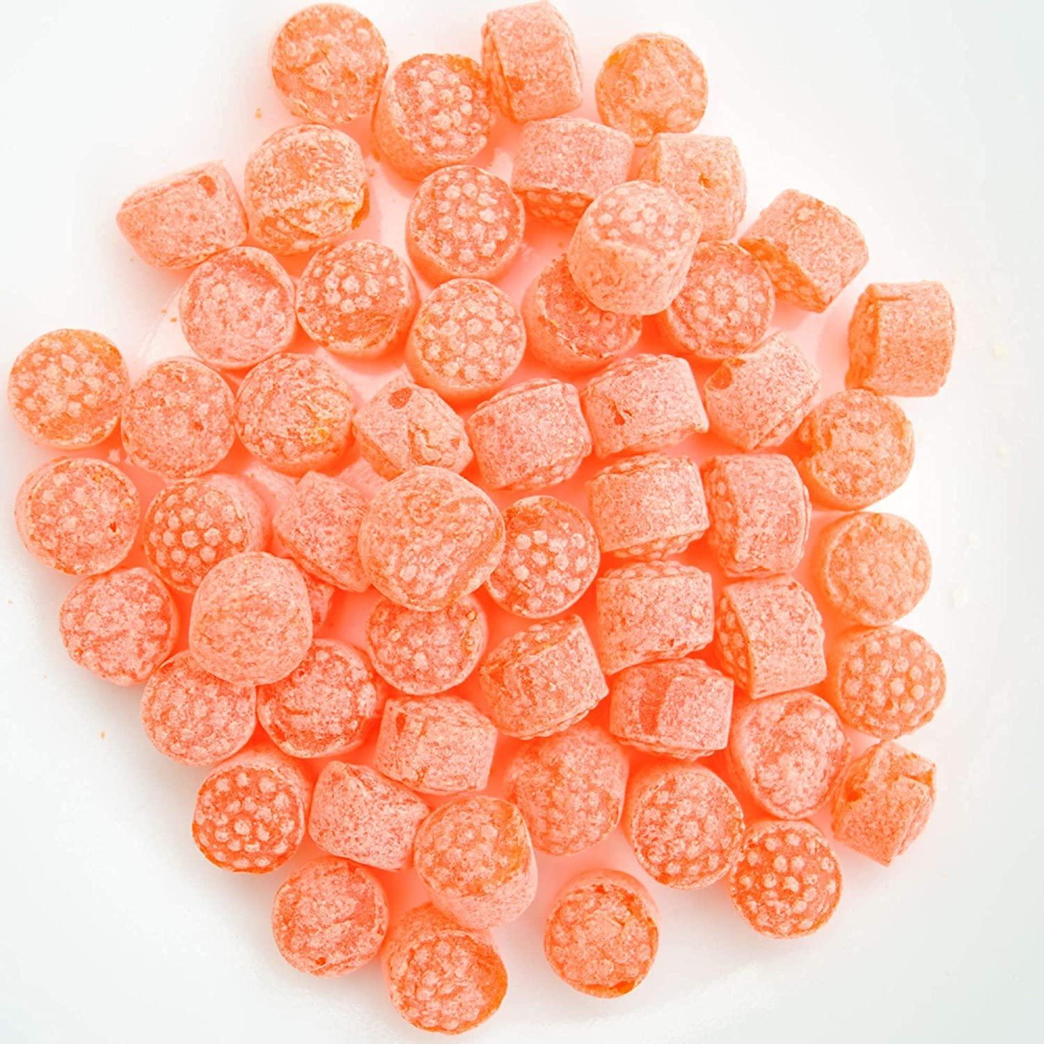Yumiy Yumiy Orange Fruit Candy Balls Toffee Pack for Kids, Narangee Meethi Goli, Orange Toffees and Flavoured Sugar Candies, 200g