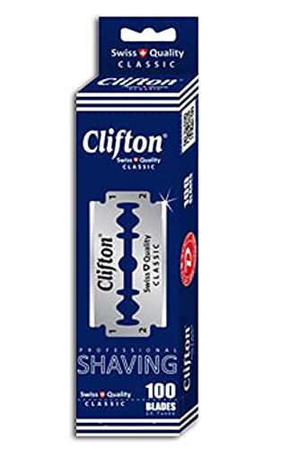 Durablade 100 Clifton Classic Double Edge Razor Blades For Safety Razor - Mens Safety Razor Blades For Shaving For Men For A Smooth And Clean Shave (1 Year Supply)