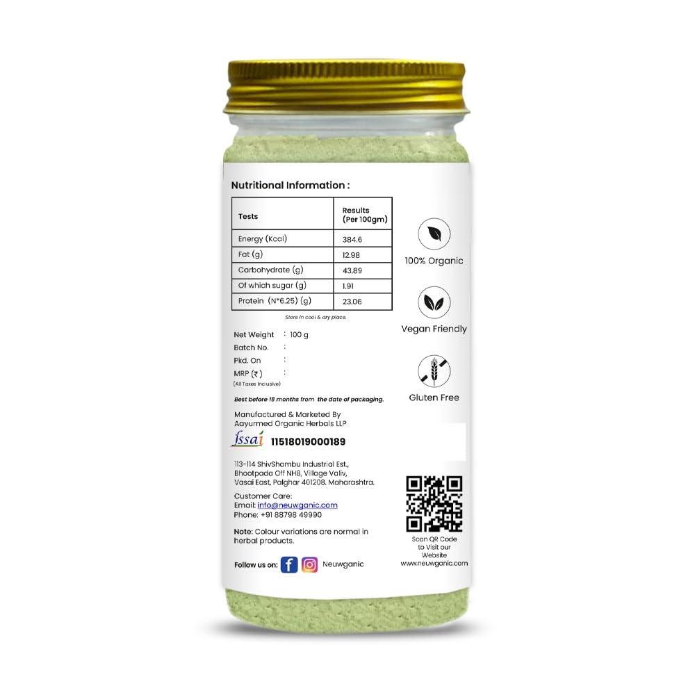 Neuwganic Neuwganic - Organic Moringa Powder 200 Gm Use for Digestion, Energy + Organic Giloy Powder 200 Gm Improves Liver & Kidney Functioning + Organic Shatavari Powder 200 Gm Use for Women Overall Health