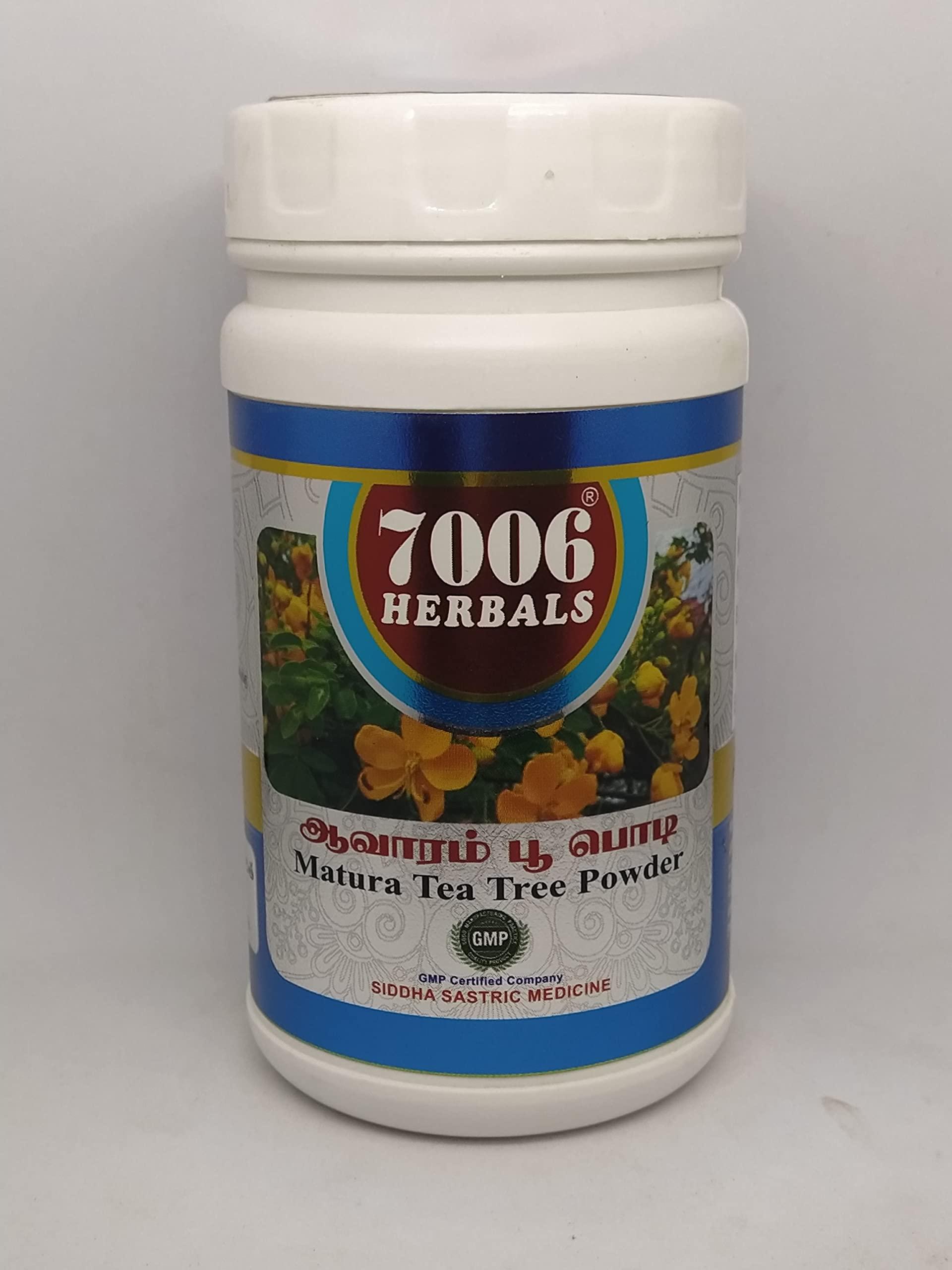 7006 HERBALS 7006 Herbals 100gm Aavaram Poo Powder/SennaAuriculata/Pack of 3