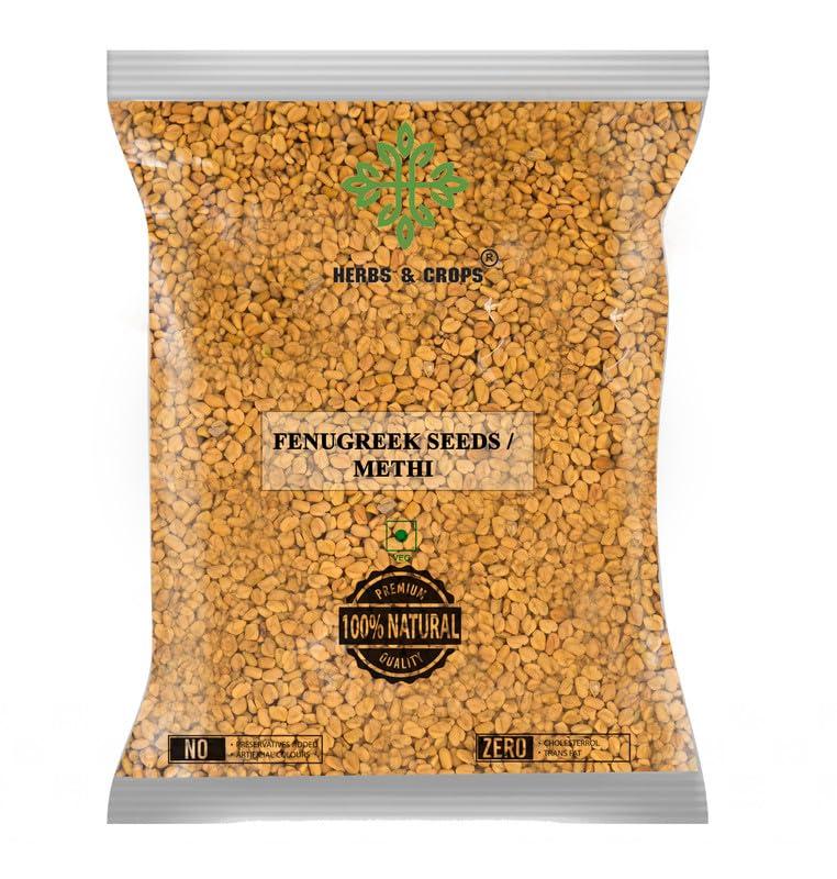 Herbs & Corps Herbs & Crops Select Fenugreek Seeds | Whole Methi Dana Seeds, 1 Kg