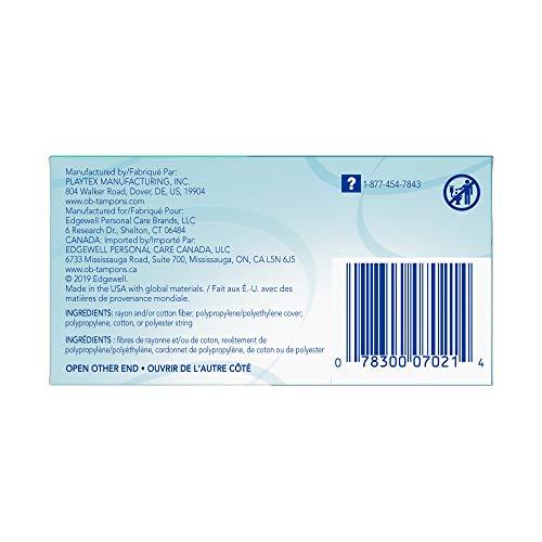 o.b. o.b. Pro Comfort Applicator Free Digital Tampons, Super - 40 Count