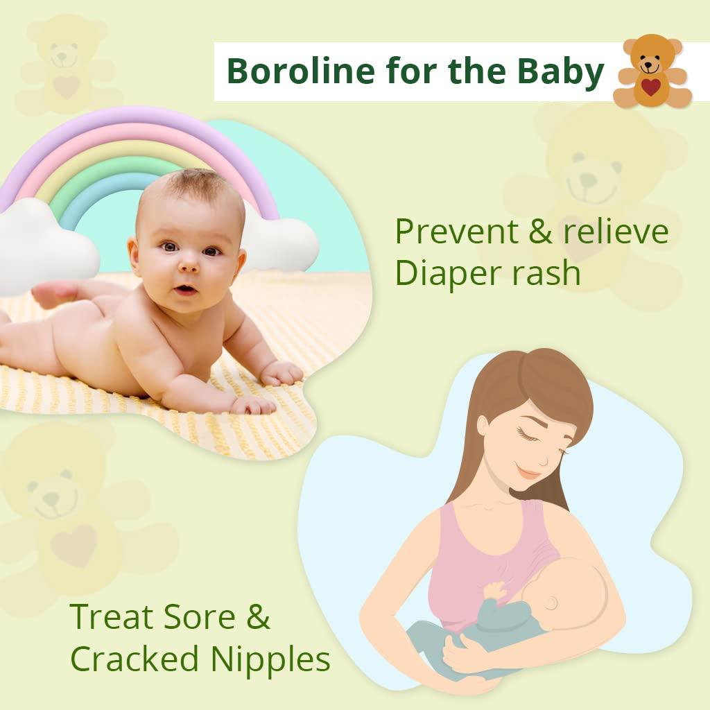 BOROLINE BOROLINE Dry Skin Care | Antiseptic cream 40gm x 4 | Ayurvedic Cream For Dry Skin | Softens chapped lips, Repair Cracked heels | Smoothens Rough Hands Overnight in Winter (Pack of 4)