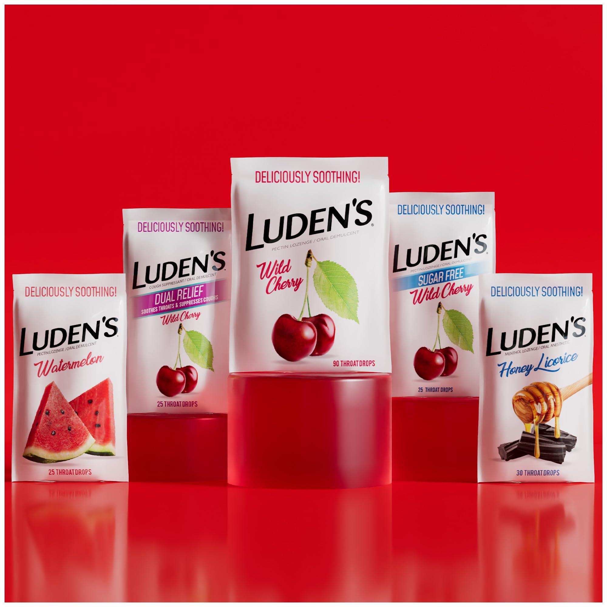 Ludens Luden\'s Green Apple Throat s | Deliciously Soothing | 25 s | 1 Bag