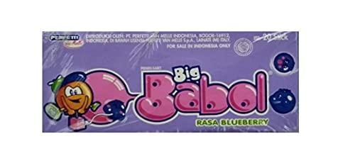 Generic Big Babol Rasa Blueberry, 20 Stick Chewing Gum ( Imported )