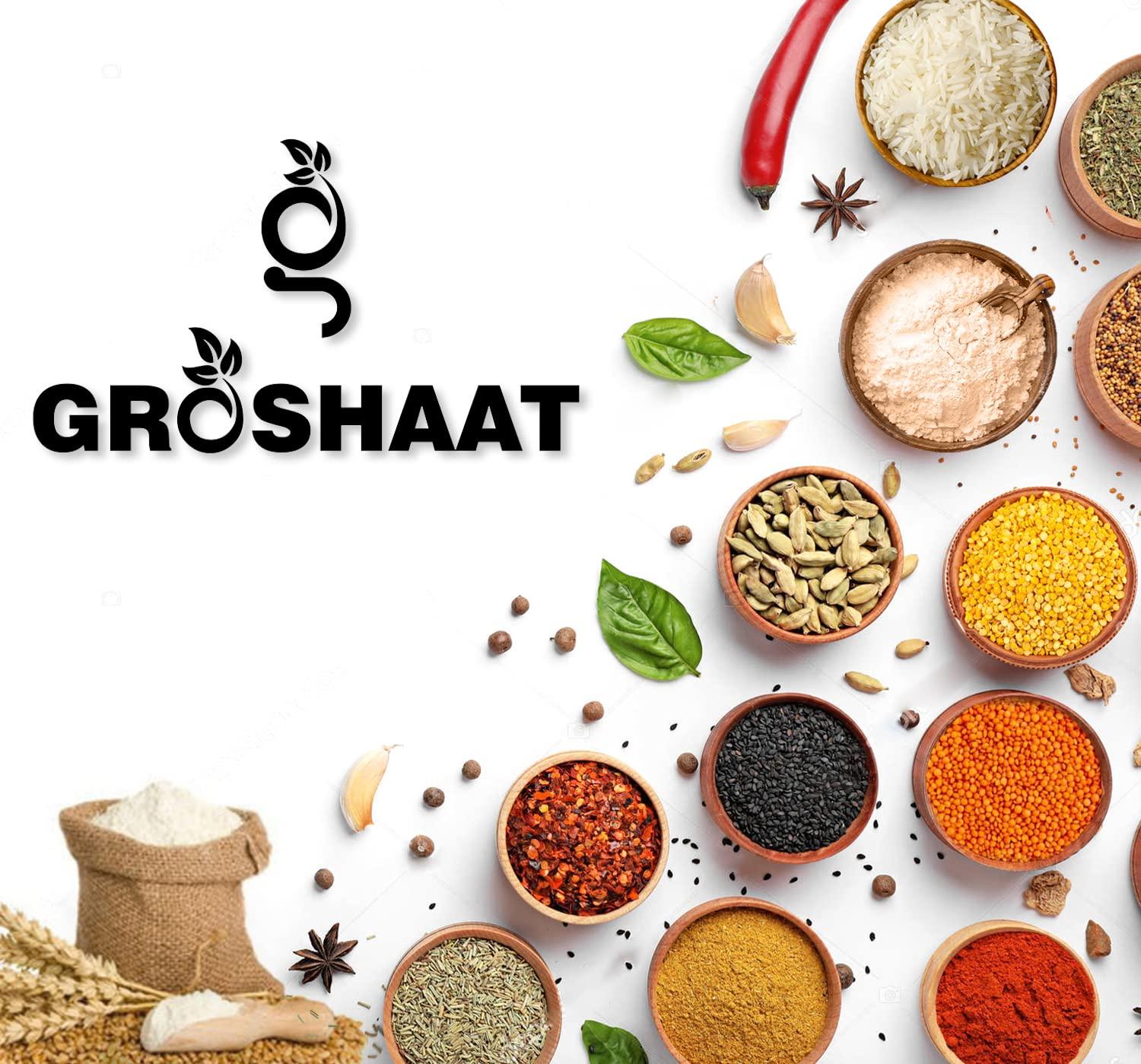 Groshaat Groshaat Makka Atta (Maize/Corn Flour)- 10Kg Pack Rich in VitaminB12, Energy enhancer, Rich in solublefiber, Aids In digestion