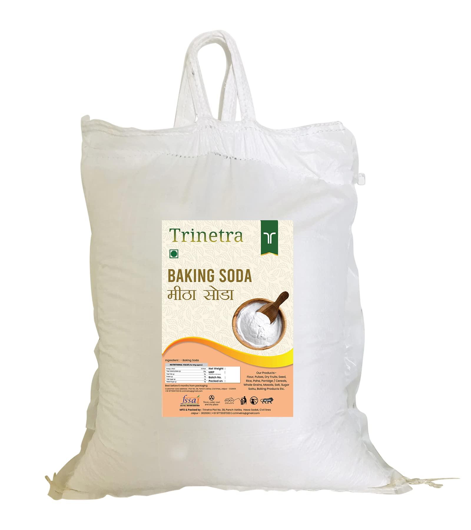 Trinetra Trinetra Meetha Soda/Baking Soda 5Kg Pack
