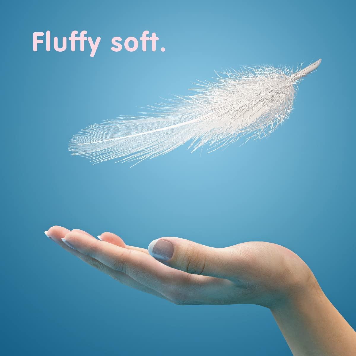 Pearsilk Pearsilk Toilet tissue paper roll, 4 Ply, 12 rolls Toilet Paper Roll