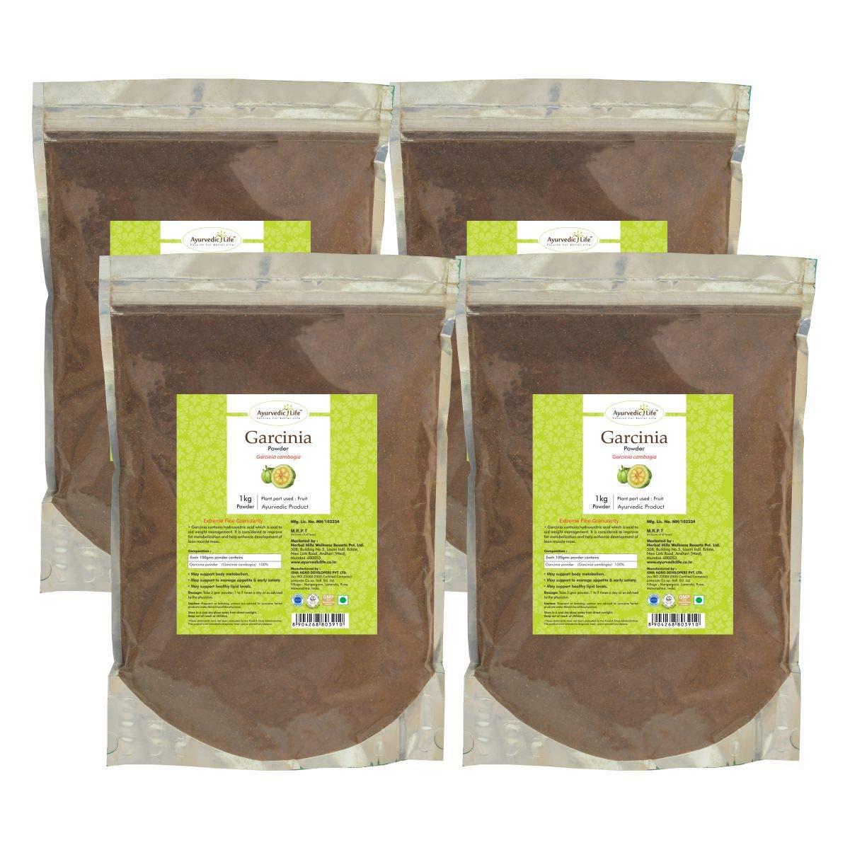 Ayurvedic Life Ayurvedic Life Garcinia Powder - 1 Kg Value Pack Of 4