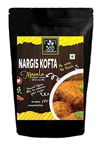365 STORE TO DOOR 365 STORE TO DOOR Indian Spice – Jain Nargis Kofta Masala, 250 gm. | Homemade Powdered | for Healthy Cooking | Ready to use | All Seasonings Spices | Pure & Hygiene | Spice Mix – Pack of 1