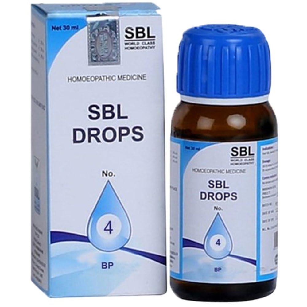 SBL SBL Drops No. 4 (For BP)-30ml Pack of 2