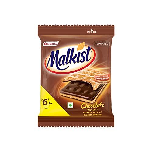 Malkist Malkist Chocolate Flavoured Cracker Biscuits - 540g- Pack of 3 ( Each pack contains 30 packets)