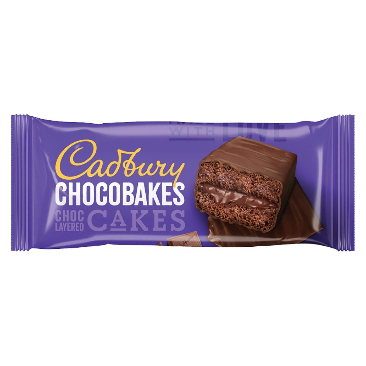 Cadbury Cadbury Chocobakes Choc Layered Cakes, 21g((15 Pieces)
