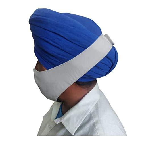Shaila's Couture Reusable Fabric Face Mask (Black, Blue, Charcoal, Without Valve, Pack of 3) for Unisex