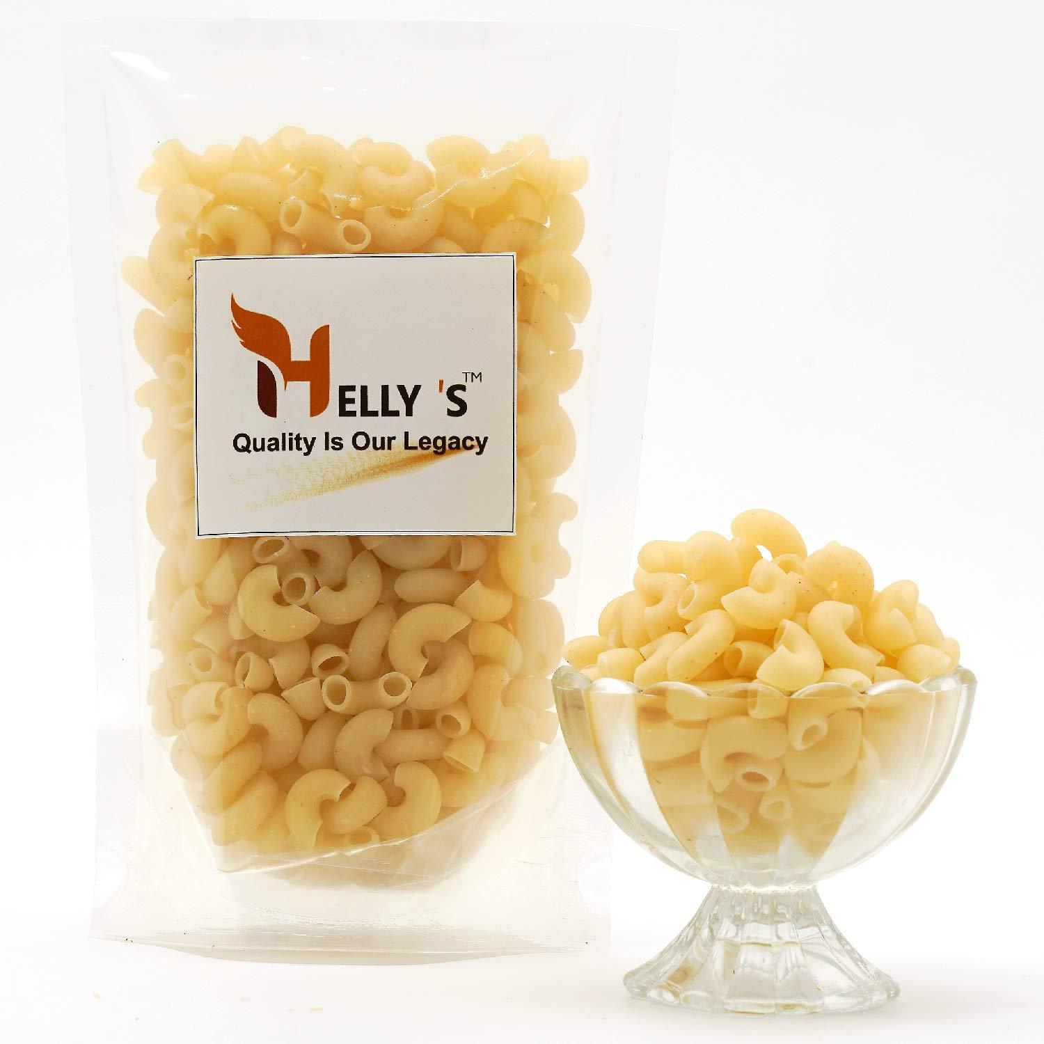 Helly's Helly\'s Durum Whole Wheat Elbow Macaroni Pasta | 400 gm - Zip Lock Pack