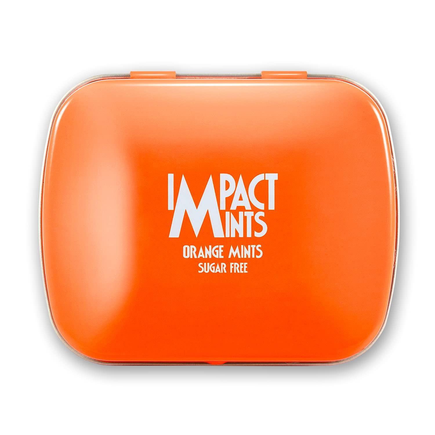 Impact Products Impact Products Mints Sugar Free Mints Orange 14g - Pack of 3, 42 g