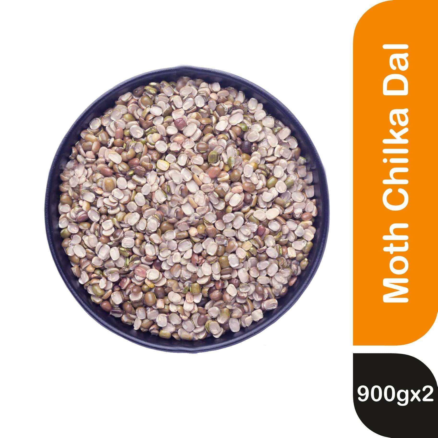 Organic and Pure Organic and Pure Moth Ka Mogar | Matki Mogar Split 1800g(900gx2)