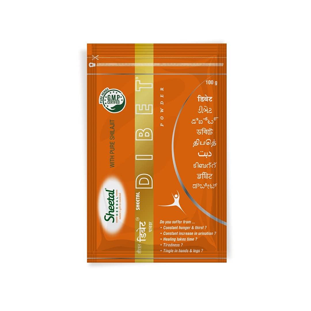 SHEETAL HERBAL SHEETAL HERBAL Dibet Powder - Made In India 100% Herbal Product Powder For Men And Women, Multicolor