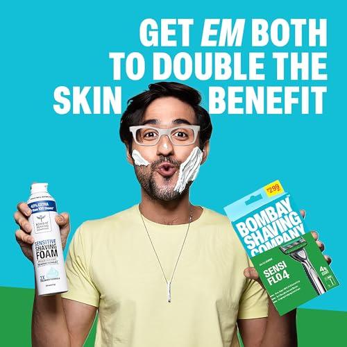 Bombay Shaving Company Bombay Shaving Company Sensi Flo 4 Razor For Men | Pack of 1