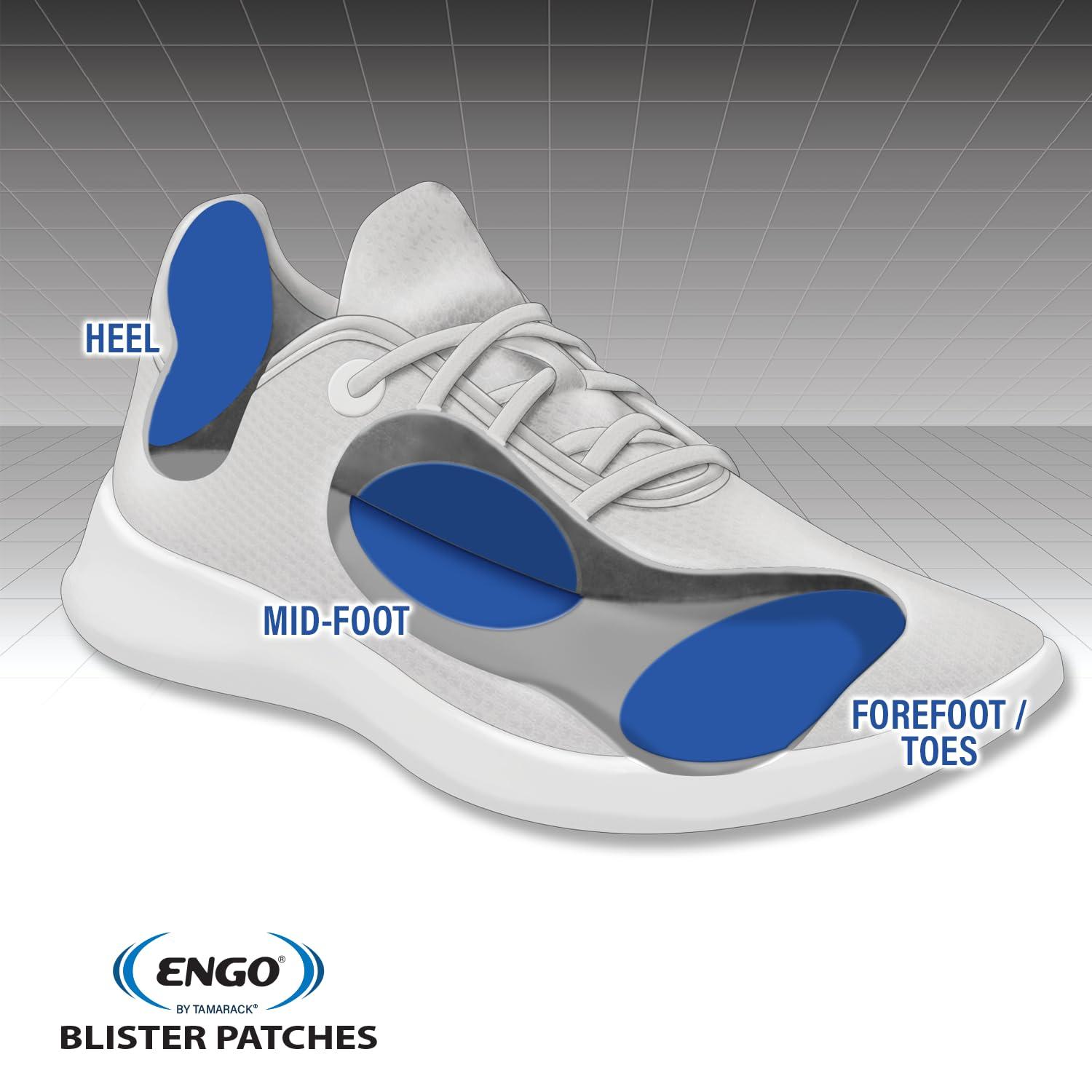 ENGO ENGO Heel Blister Prevention Patches (2 Patches)