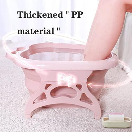 Glaceon Glaceon Foot Soaking Relaxing Massage Bucket, Folding Foot Baths Barrel Blood Circulation Feet Feet Relief Stress,Folding Foot Massager Basin Foot Spa Bath
