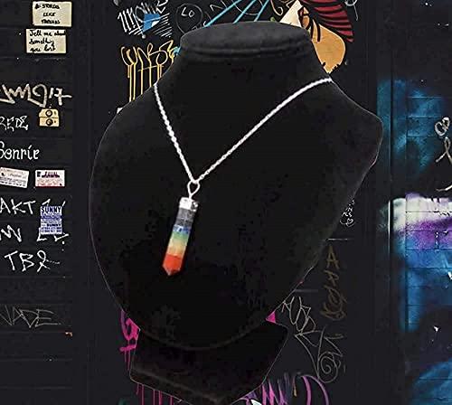 PANAKUMUS PANAKUMUS Handcrafted 7 Chakra Tree of Life Pendant with 7 Chakra Tree of Life Keychain and 7 Chakra Tumble Hanger (7 Chakra Pencil Pendant)